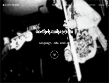 Tablet Screenshot of dicethekamikaze.com
